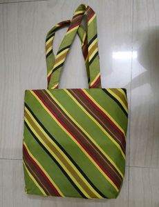 Striped Tote Bag