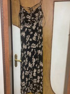 Floral Print Maxi Dress