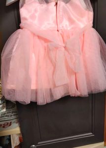 Cute Pink Flower Girl Dress