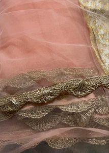 Beautiful Peach And Pinkish SAARI 🩷