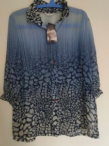 Blue Shaded Top - 40
