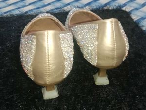 Beads And Stoned Sandal