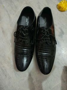 Men Height Increasing Lace Up Shoes