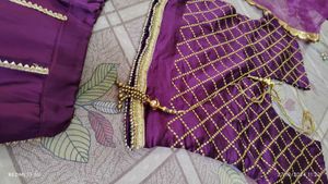 NEW Purple Lehnga Choli With Dupatta