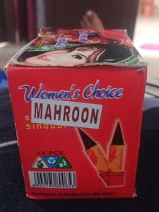 SEALED PACK OF 9 WOMEN Stick Sandoor. Best Quality Limited Time Offer .Mahroon Colour