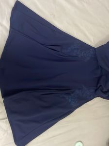 Elegant dark Navy Dress