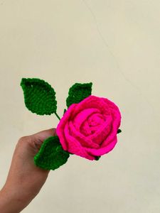 Crochet Rose Flower