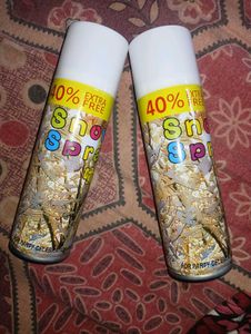 Snow Spray for Celebrations - Set of 2!
