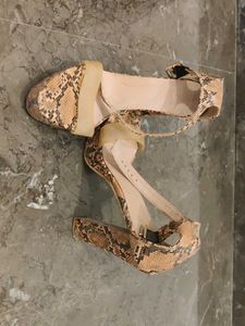 Snakeskin Heels