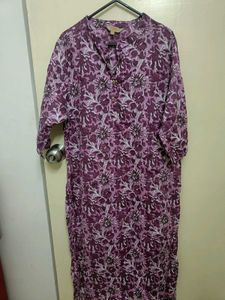 Floral Print Kurta