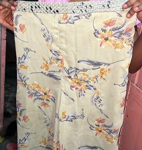 Floral Chiffon Tunic Top