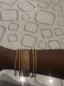 BRAND NEW ROSE GOLD BANGLES