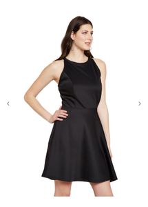 Black Fit &amp; Flare Dress