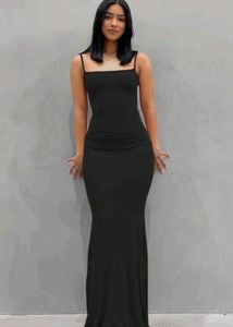 Black Maxi Bodycon Dress💋