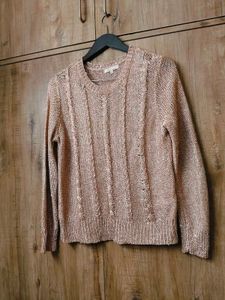 Woolen Top With Shine And New Condition