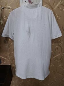USPA White Polo T-Shirt