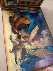 Jigsaw Dragon Puzzle Book - with Free SurpriseBook