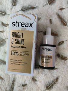 Streax Bright & Shine Face Serum