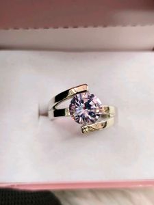 Elegant Silver Ring with Large Stone