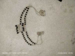 Black Pearl Anklet,Payal