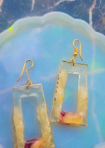 Funky Fruit Resin Earrings