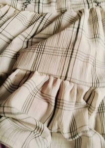 Black Checks Top