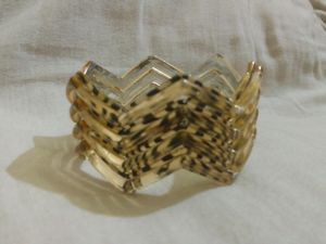 Golden Black Color Bangles, Size 2&#39;4