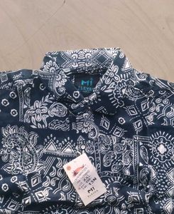 Patterned Short Sleeve Shirt