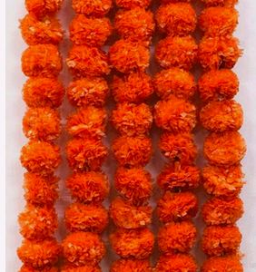 10 String Artificial Flower Ornge,Yellow -Ornge m