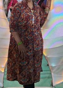 Boho Print Tunic Dress
