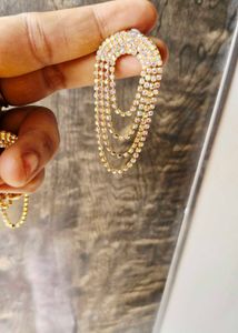 Sparkling Dangle Earrings