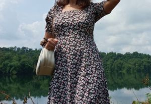 Floral Midi Dress