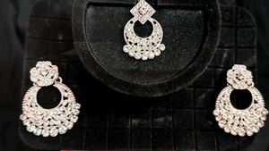 Silver Jewellery Set For Women
