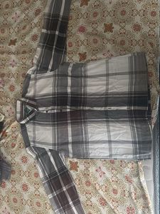Men's Plaid Button-Down Shirt
