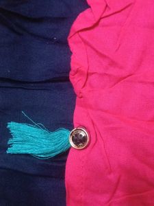 Embroidered Pink Kurta