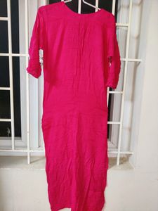Pink Kurti Top XS