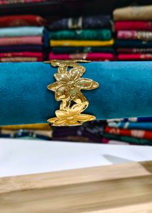 Floral Cascade Cuff Bracelet.