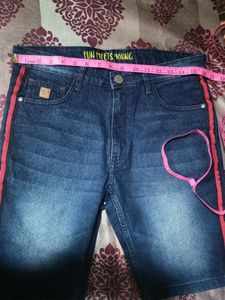Men&#39;s Blue Denim Short