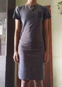 Gray Bodycon Dress