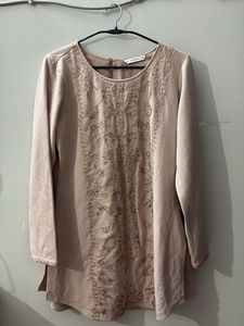 Laks*ita Embroidered Tunic Top