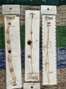 Layered Stainless Steel Bracelets