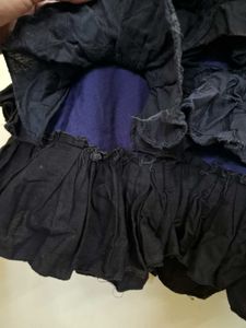 Pinterest Black Layer Skirt
