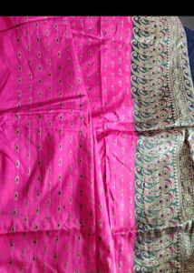 Rani Pink Zari SAREE
