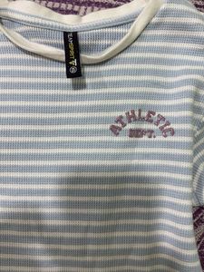 Striped Graphic Tee