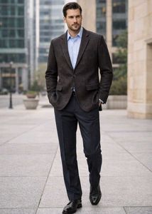 🇳🇿💫💗Men's Brown Tweed Blazer