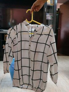 Checkered Pattern Top