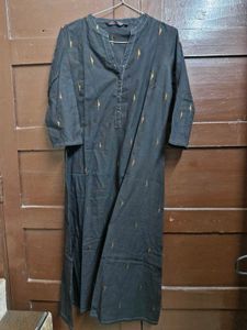 Rangmanch Black Printed Kurta