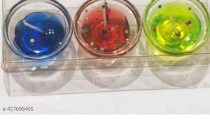Glass Gel Candel