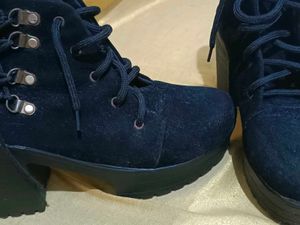 Black Platform Boots