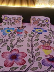 Hand Painted Mickey Mouse Bedding Set